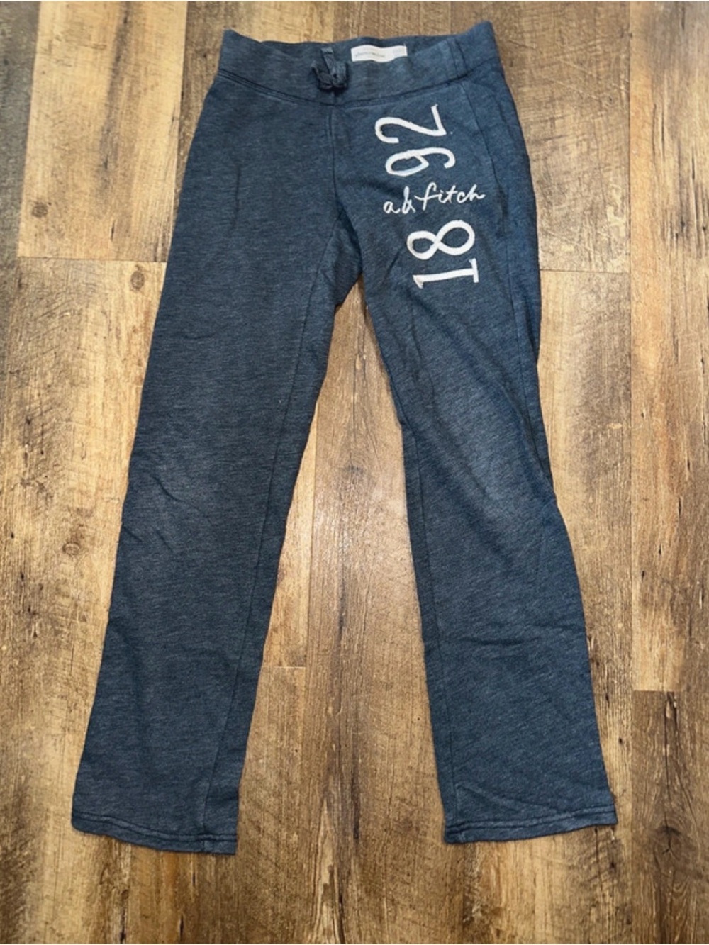 Abercrombie & Fitch Navy Logo Sweat Joggers
